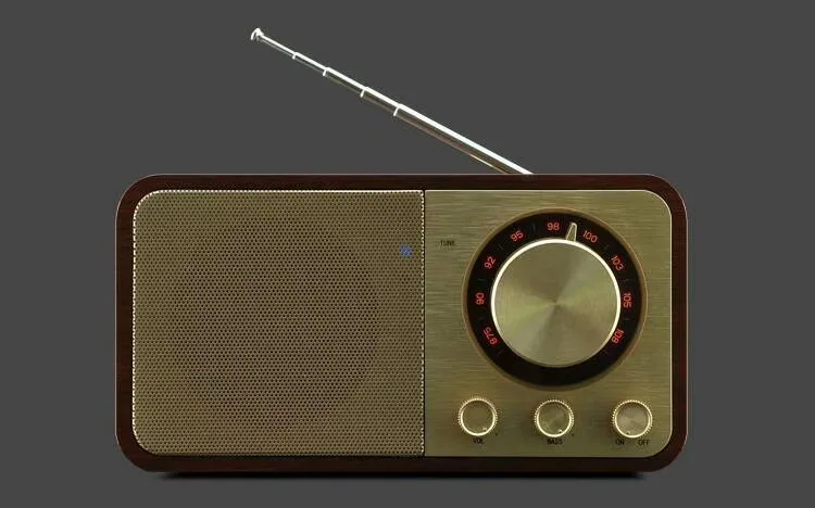 Ретро портативный Bluetooth динамик деревянный корпус разъема в карты fm-радио с антенной Беспроводной плеер аудио сабвуфер Caixa De Som F4075