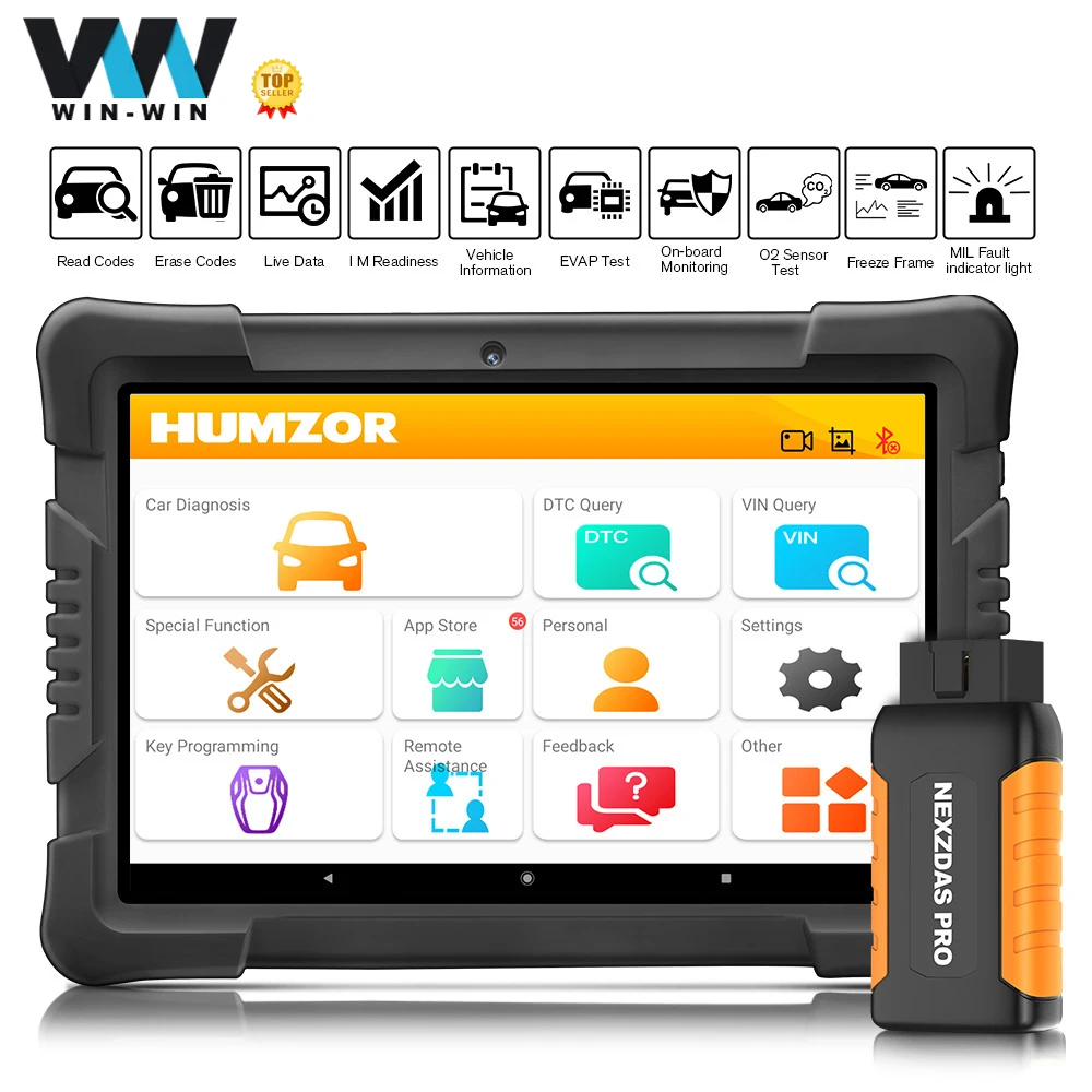 Автомобильный диагностический сканер humзор NexzDAS Pro OBD2 инструмент для сброса ODB2 IMMO