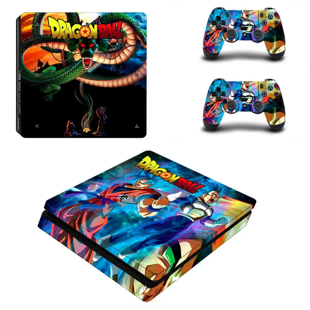 Супер полное покрытие Dragon Ball лицевые панели PS4 тонкая наклейка на кожу Виниловая