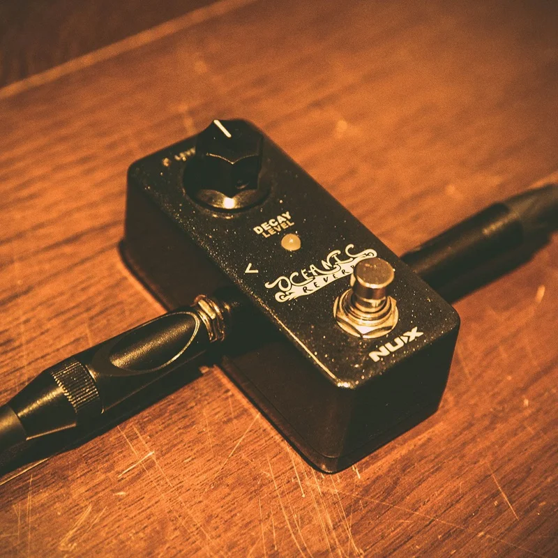 NUX Oceanic Digital Reverb Guitar Effect Pedal Wet/Dry Control Mini Core Stompbox |