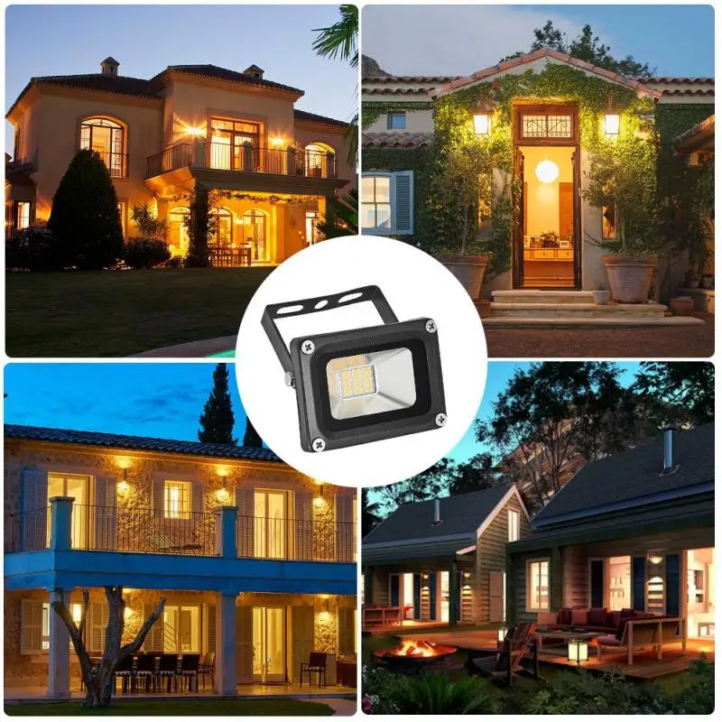 Светодиодный прожектор светильник с датчиком движения Сенсор Водонепроницаемый
