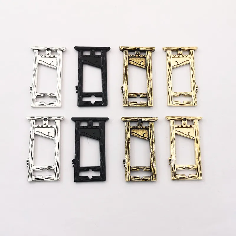 4 шт. готические гильотинные шармы индивидуализированные мужские жуткие