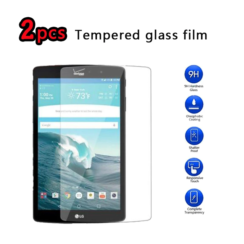 2 шт Закаленное стекло протектор для LG G Pad 7 0 8 3 &quot3 4 X F V400 V500 V480 V490 V495 V525 VK815 V533 экран