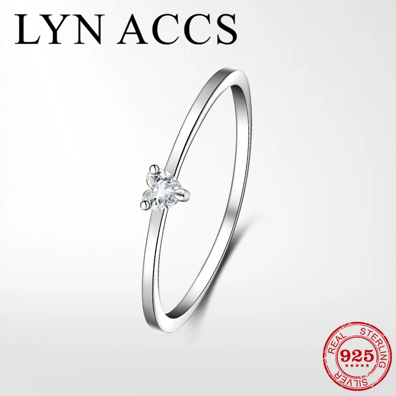 LYNACCS класса люкс Сердце Циркон &quotБесконечная любовь&quot из 925 стерлингового