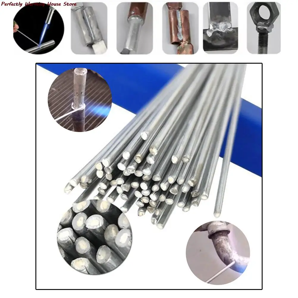 

10Pcs Low Temperature Melt Aluminum Welding Rods Weld Bars Cored Wire Rod Solder