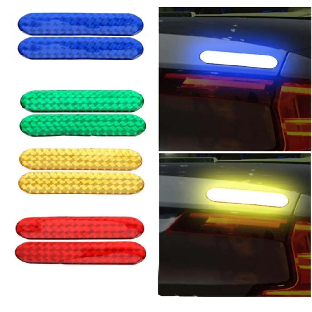 

2 шт., светоотражающие эпоксидные Предупреждение йки для дверей автомобиля