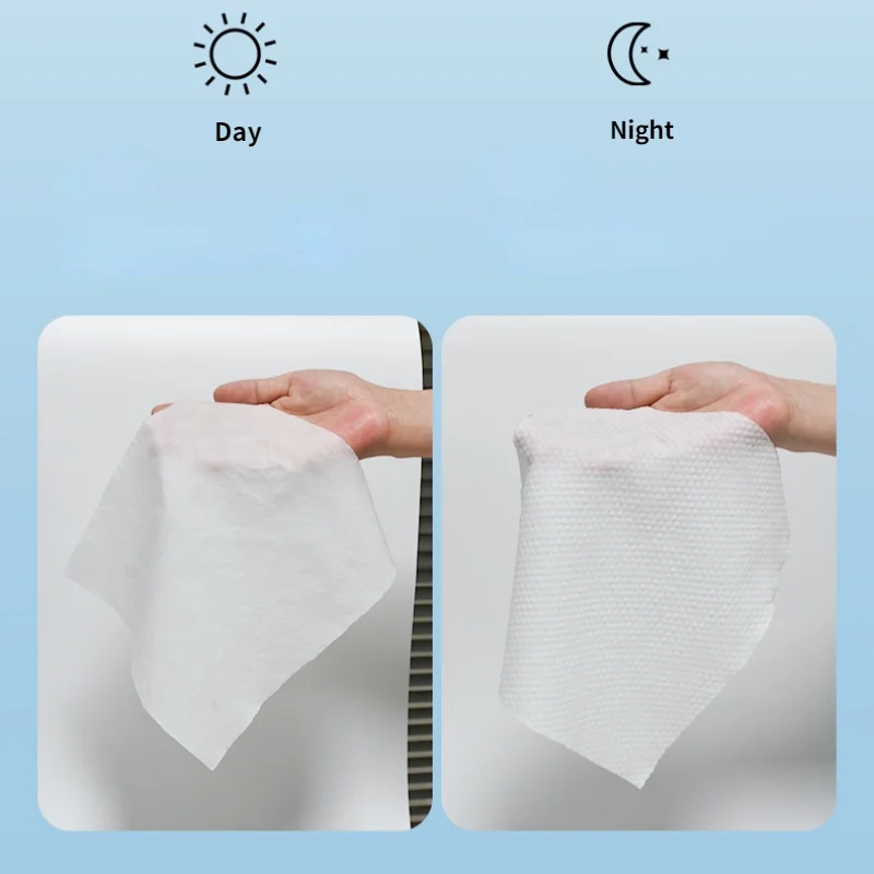Дневно-ночное компрессированное полотенце одноразовые капсулы Магия ухода для лица Путешественнические салфетки из ткани бумаги.