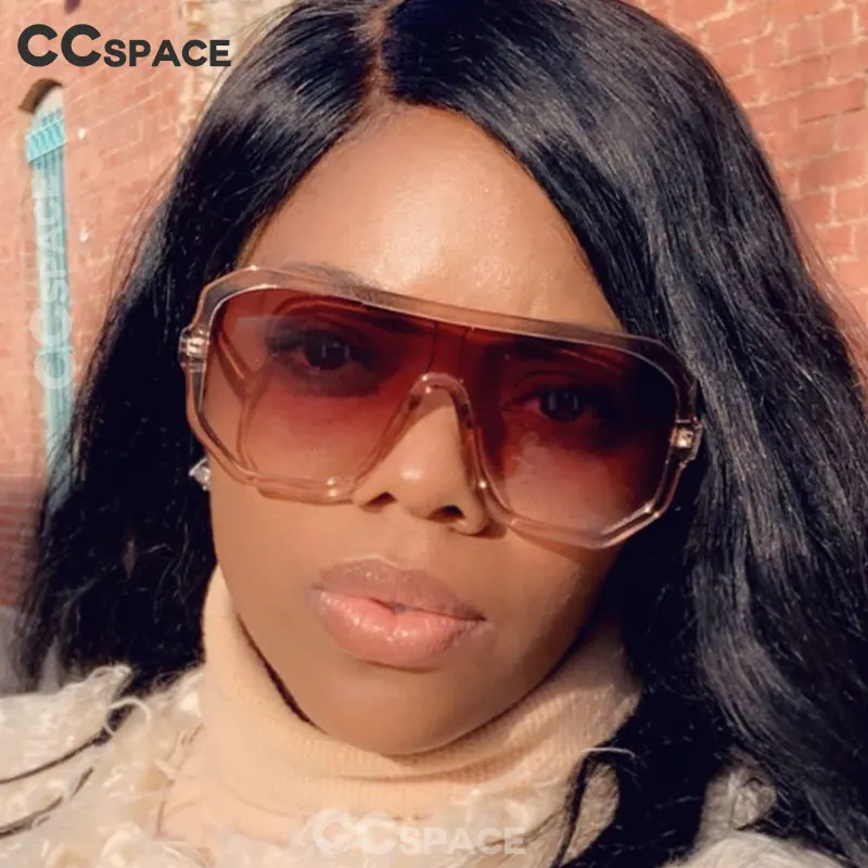 46478 один объектив негабаритные Квадратные Солнцезащитные очки мужские и женские