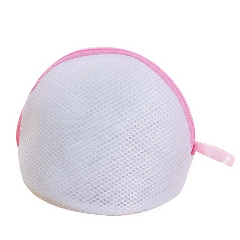 Zippered Foldable Wash Laundry Bag Bra Socks Underwear Clothes Washing Machine Protection Net Mesh Wholesale Basket | Дом и сад