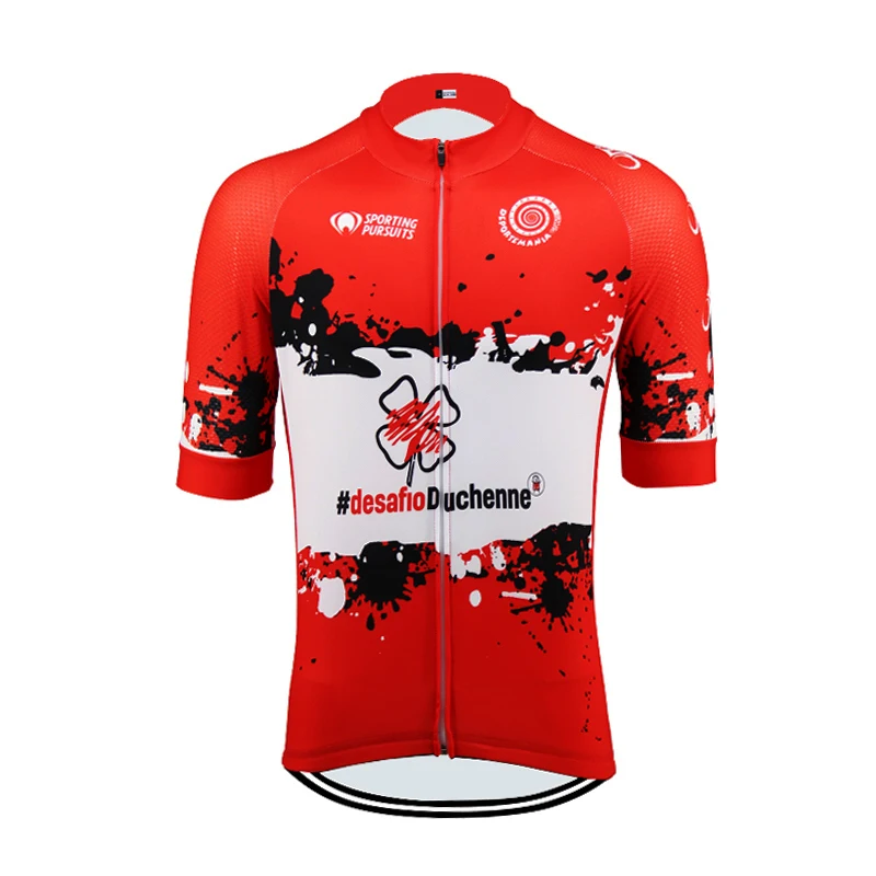 Испанская Новая летняя спортивная одежда с коротким рукавом для велоспорта