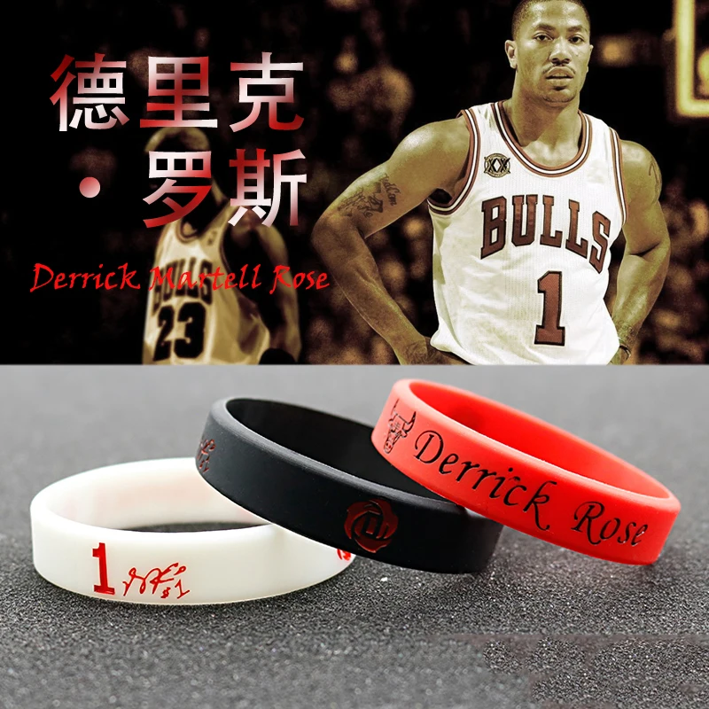 Силиконовый резиновый браслет Derrick Rose 3 cloro спортивный баскетбольный силиконовый