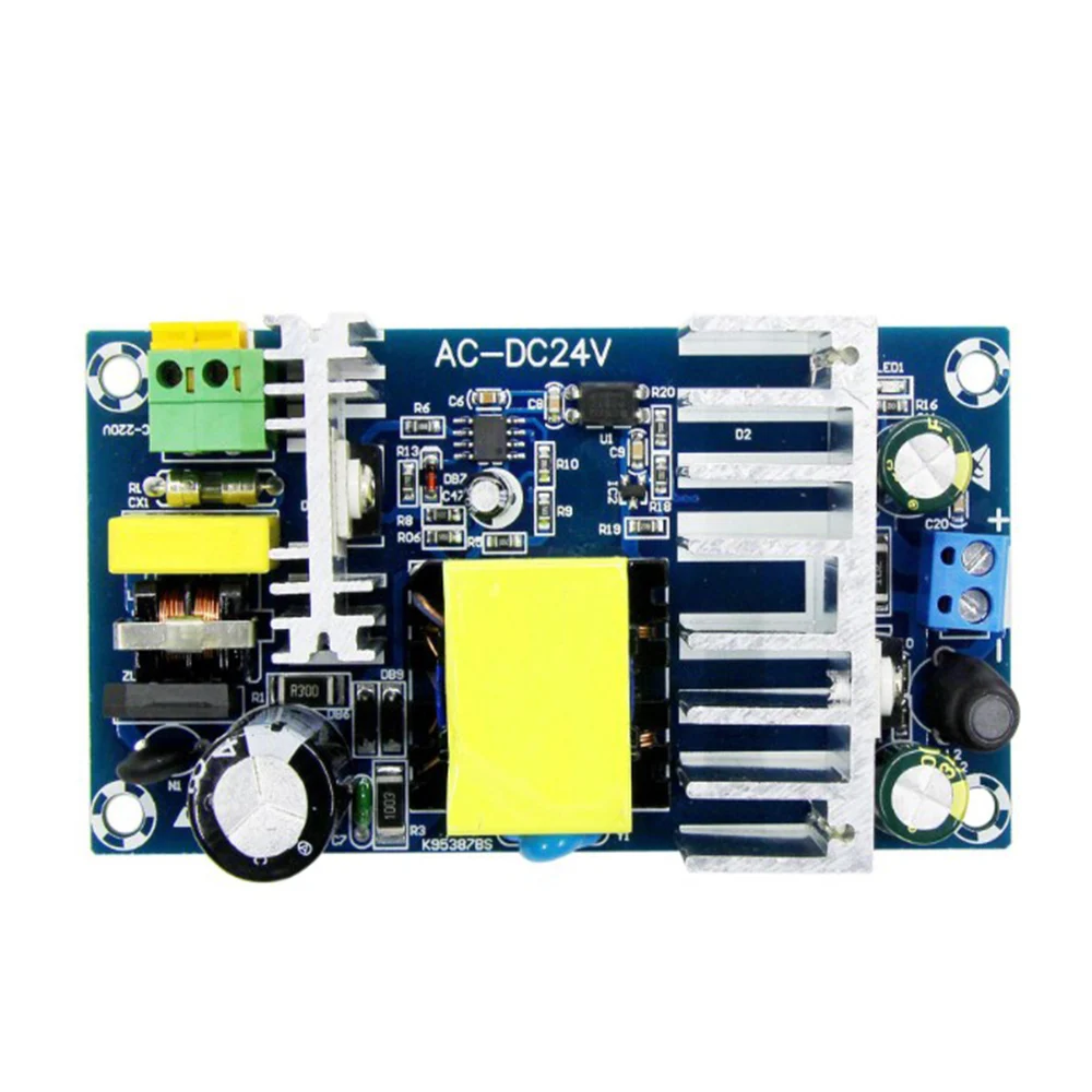 1 шт. модуль источника питания с переключателем 24 В 4 а 6 А на 110 переменного тока 220