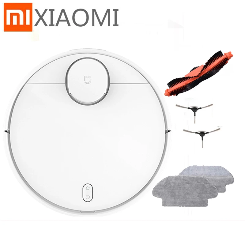 add parts Подарок на год Xiao mi jia STYJ02YM V2 pro mi робот пылесос 2 mop-p подметание уборки всасывания 2 в 1 wifi mi home app - Цвет: add parts