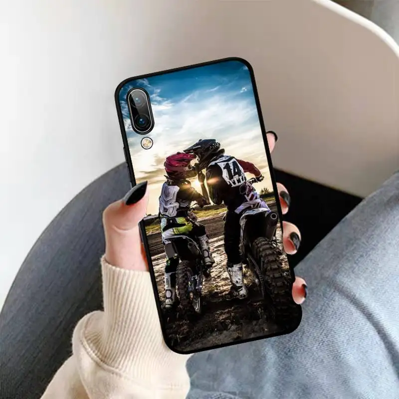moto cross motorcycle sports phone case for oppo a9 a7 a3s a1k f5 reno 2 z realme 6 5 pro c3 vivo y91c y51 y31 y19 y17 y11 v17 free global shipping
