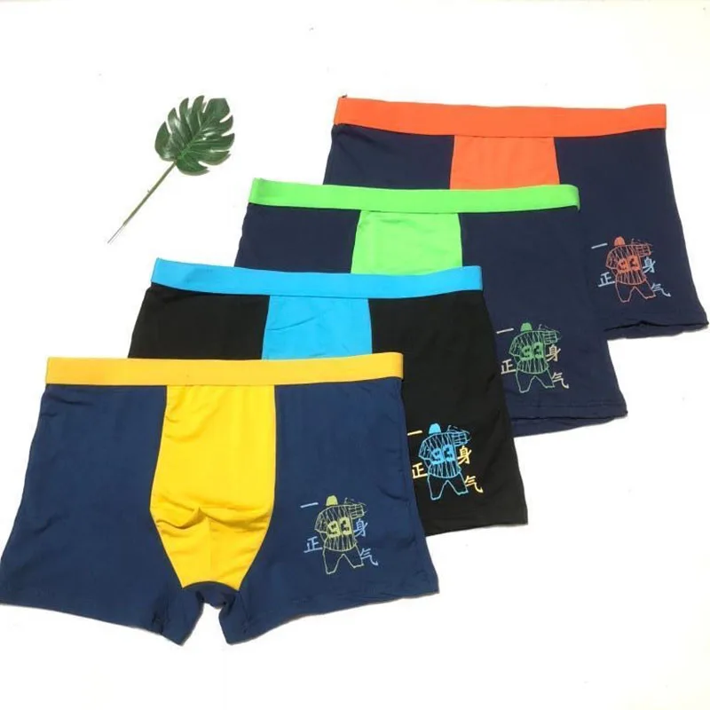 

Men's Printed Boxer Underwear Teenagers Cartoon Boxers Mens Underpants Breathbale Boxer Panties Comfortable Boxer Shorts 3XL-5XL