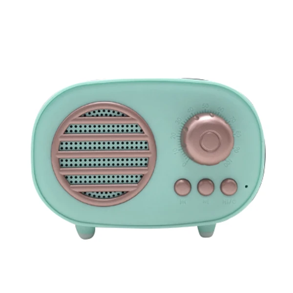 Портативный мини ретро Bluetooth динамик радио стерео старомодный классический