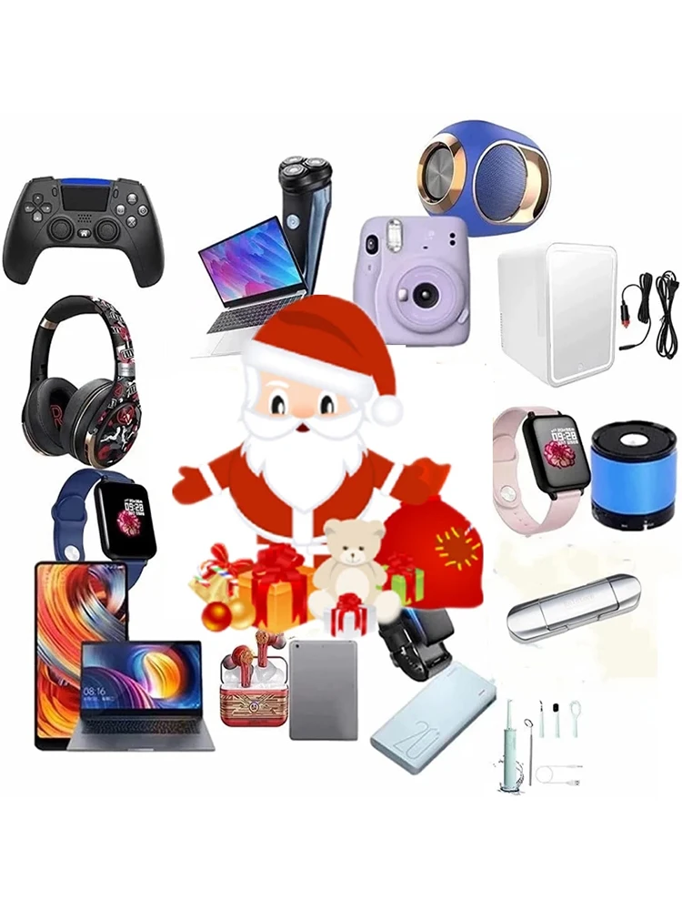 

100% Surprise Lucky Mistery Box Electronic Digital Christmas Gift Huge Selection Mystery Box Boys Girls New Year 2022 Present