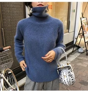 women loose sweaters 100 pure merino wool knitting pullovers 2020 new winter 4colors soft warm plus size jumeprs for ladies