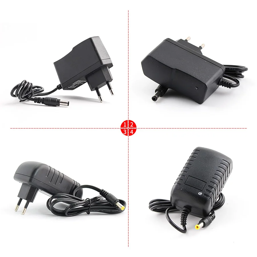 Светодиодный драйвер 5В 9В 12В 24В Питание 1A 2A 3A 220 V-12 V 5V 9V 24V Питание адаптер Зарядное устройство Swiching освещение Трансформатор