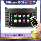 Android 10, Автомобильный плеер для Mercedes Benz B200 2006-2012 AB Class W169 W245 Viano Vito W639
