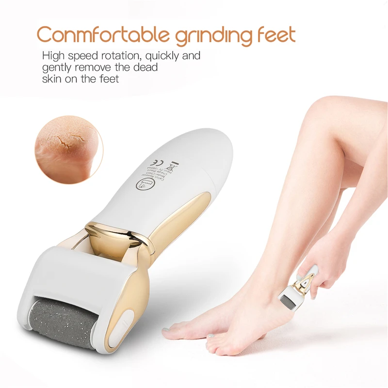 

Waterproof USB Rechargeble Electric Pedicure Tools Foot Care Machine Callus Remover Dead Skin Remover Foot File Heel Cleaner
