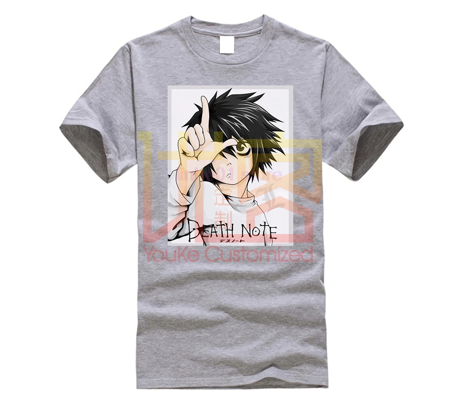 Новинка 2020 футболка с принтом death note Мужская коротким рукавом летняя ryuuku ryuk