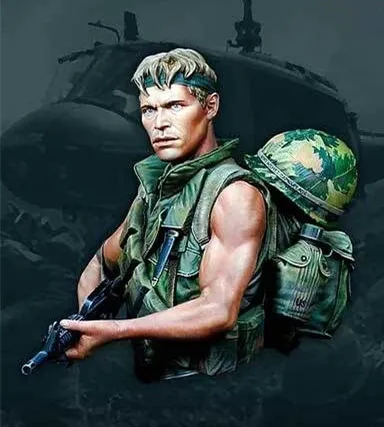 1/10 бюст модельная фигурка из смолы комплект нераскрашенный/BUST549 | Игрушки и хобби