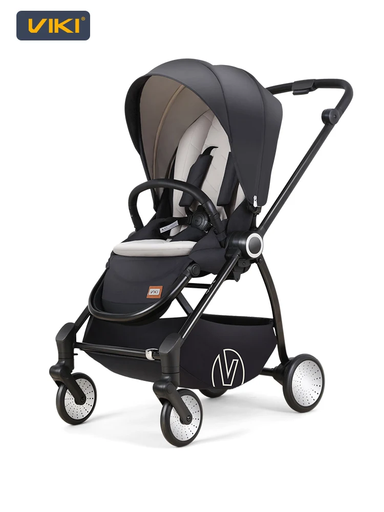 VIKI высокий ландшафтный светильник взвешивающая детская коляска портативная