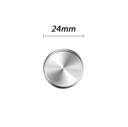 24mm 2 шт, 24 мм, металлическая книга, блокнот, Грибное отверстие, кнопка, блокнот, пластик, в рулонах, 360 градусов, диск, пряжка, связывающие кольца - Цвет: 24mm