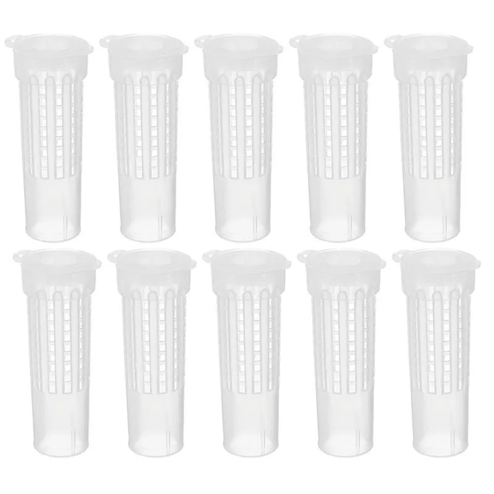 

Durable 100 Cell Cups Apiculture Helper Plastic Tools Beekeeping Tool Kit Yellow Practical Queen Rearing System Pet Supplies