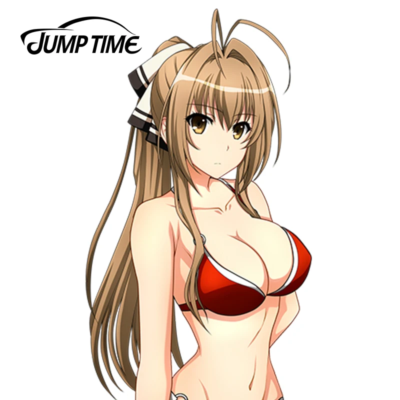 JumpTime 13 см x 7 3 стайлинга автомобилей сексуальная девушка Амаги Блестящий парк