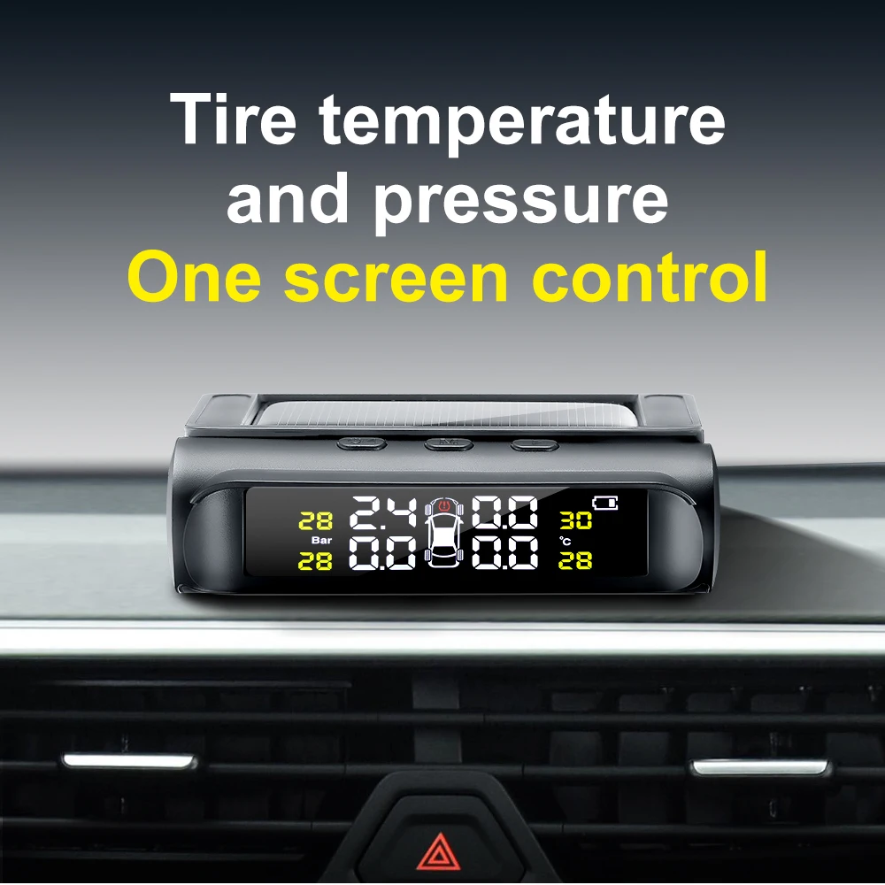 Автомобильная система контроля давления в шинах TPMS с регулируемым углом