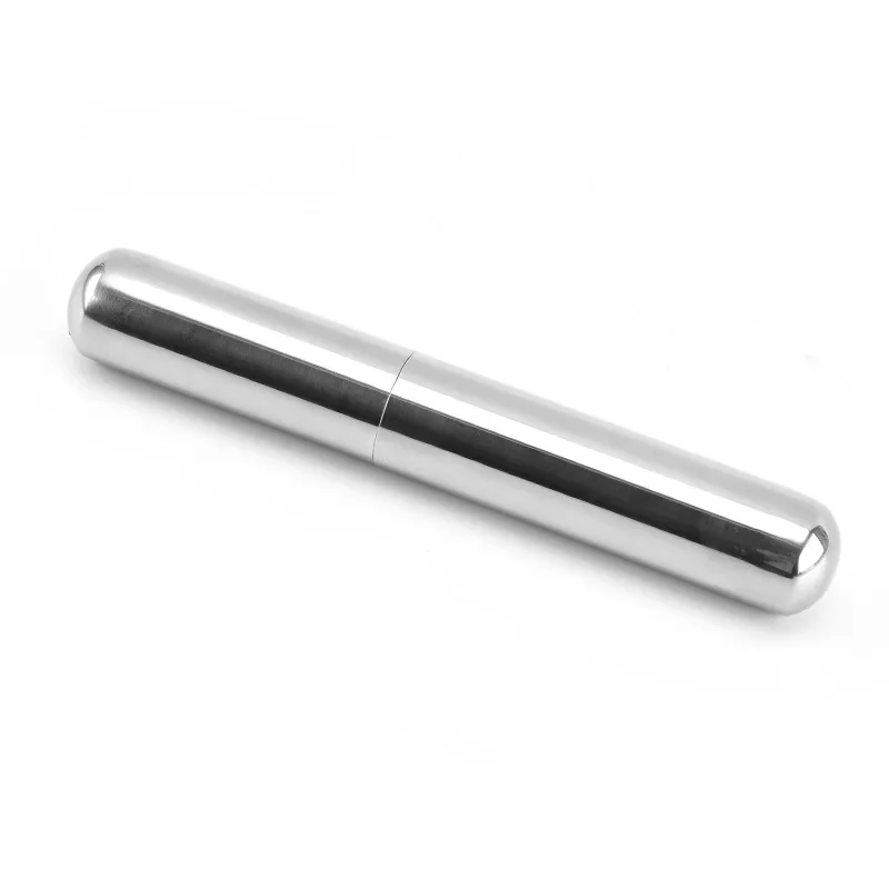 

Cigar Tube Stainless Steel Cigar Tube Travel Portable European and American Smoking Set Metal Set Smoking Set Accessories
