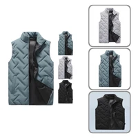 fashionable waistcoat all match wear resistant stand collar winter waistcoat winter vest men vest
