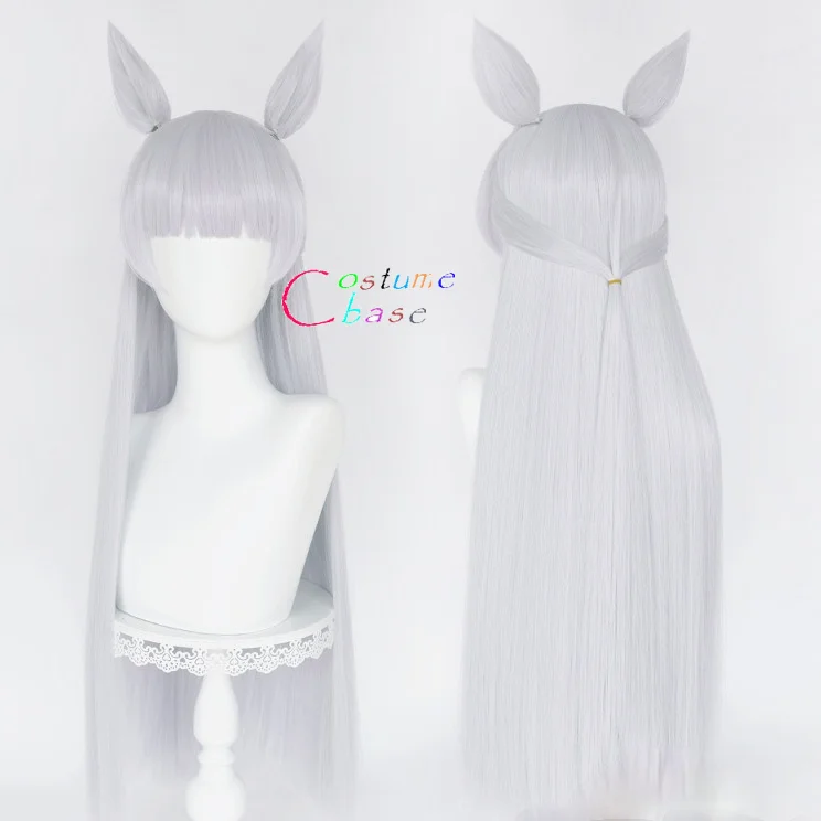 

Длинный серебристый термостойкий синтетический парик Pretty Derby с золотым кораблем для косплея Для вечевечерние НКИ на Хэллоуин + бесплатная ш...