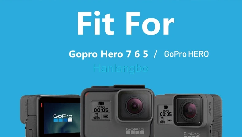 Gopro аксессуары Telesin мини сумка для хранения Go Pro Hero 6 7 8 Eva защитный чехол для Gopro Hero 7 6 5 Черная Спортивная Экшн-камера