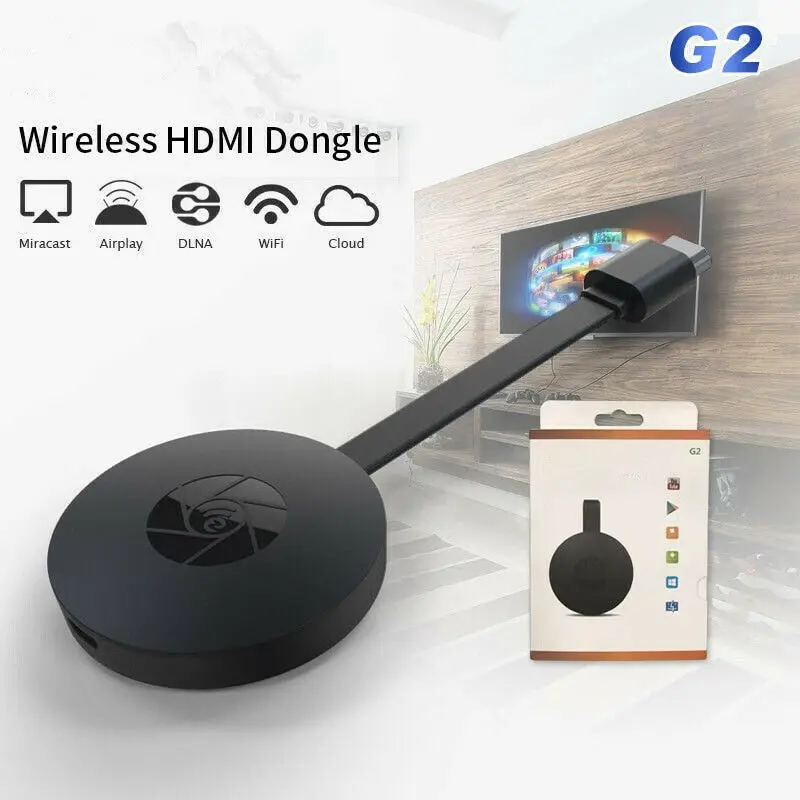 MiraScreen G2 TV Stick беспроводной HDMI-совместимый ключ приемник 2 4G Wifi 1080P Dongle Miracast Airplay DLNA