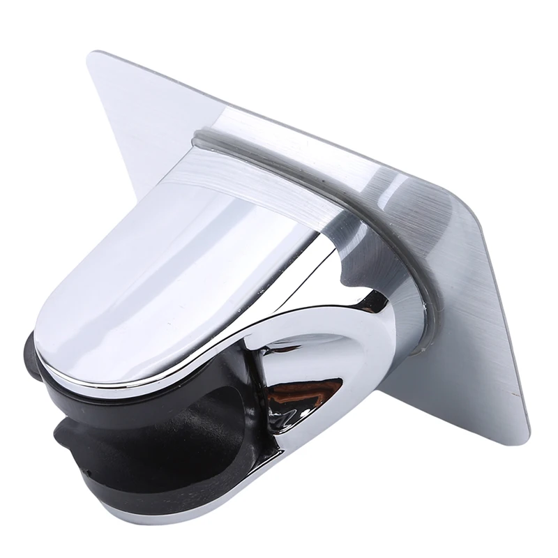 

Adjustable Self-adhesive Handheld Plactis Polished Showerhead Holder Wall Mounted Bathroom Shower Holder Bracket