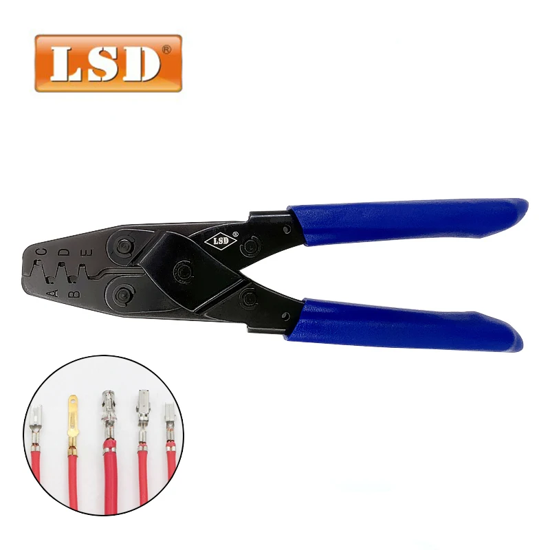 Обжимной инструмент с открытым цилиндром обжимной для автомобильных клемм DR 1 Molex