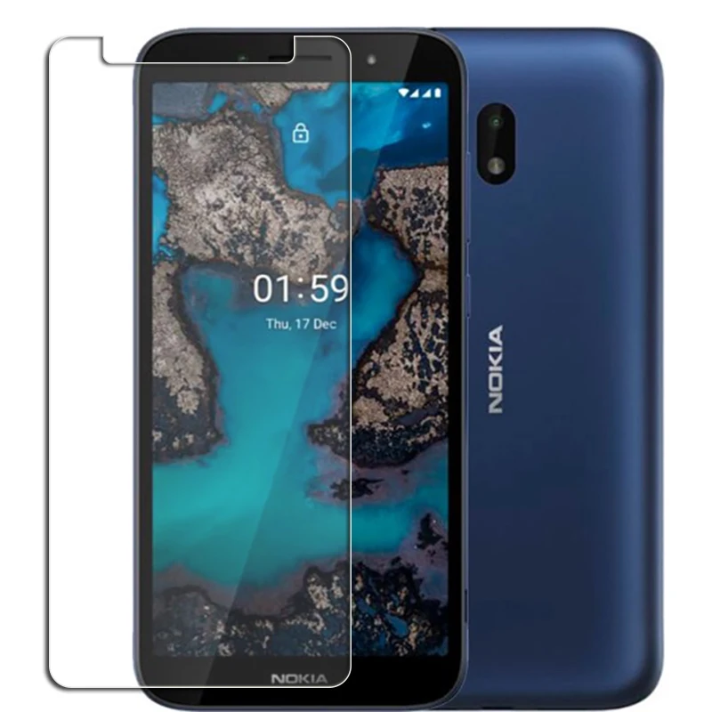

Закаленное стекло 9H HD для Nokia C1 Plus, защитная пленка на C1Plus TA-1312, защитная крышка для экрана