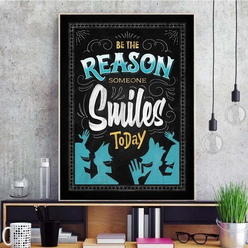 Hot Motivational Classroom Wall Posters Inspirational Quotes for Students Teacher Decorations PLD | Дом и сад