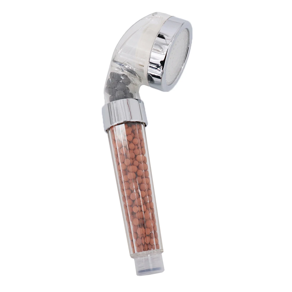 

Bathroom Handheld Blue LED Light Shower Head Anion Ionizer Spray Sprinkler