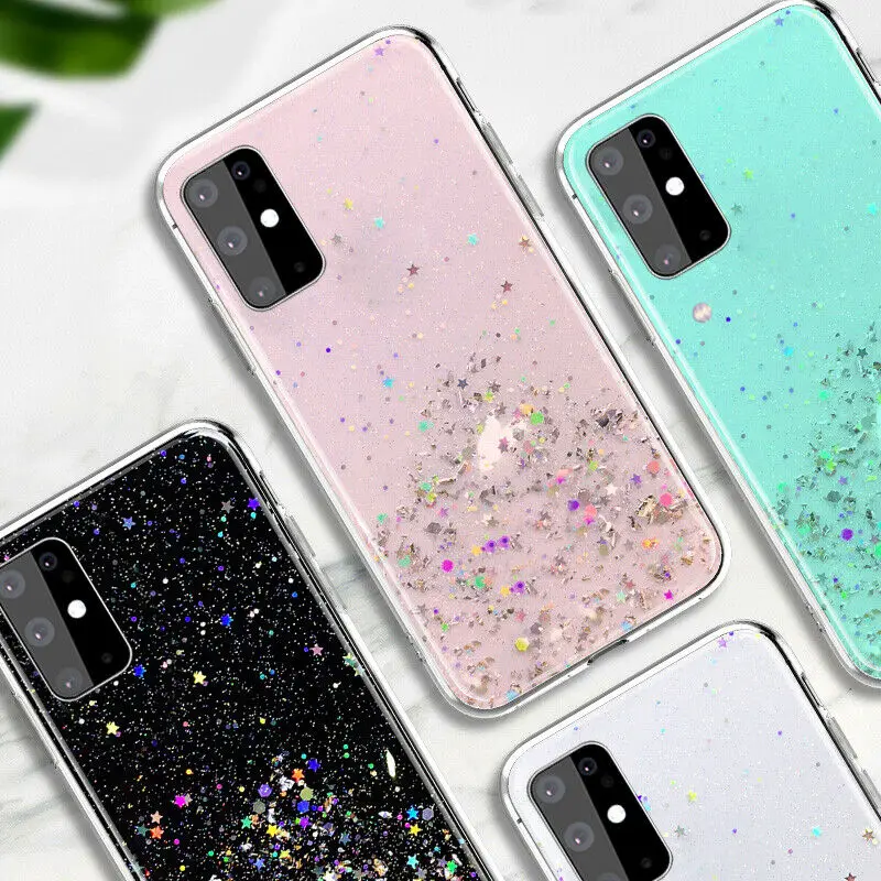 Luxury Bling Glitter Star Case For Samsung Galaxy S20 Ultra S10 S9 Plus Note 10 9 A10 A20 A30 A40 A50 A70 A80 A20E Phone Cover |