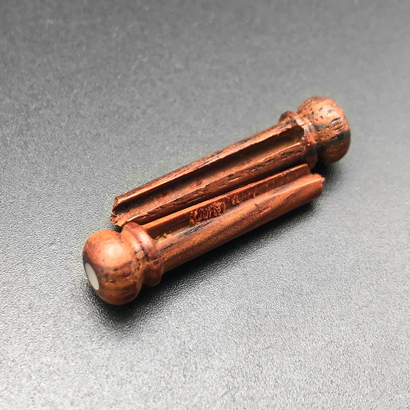 30 шт. мостовые булавки для акустической гитары из чистого дерева Cocobolo с жемчужным