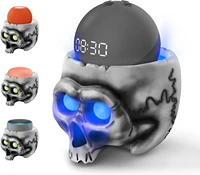 smart speaker table stand skull decorative holder for echo dothomepod mini and google home mini nest mini with cord management