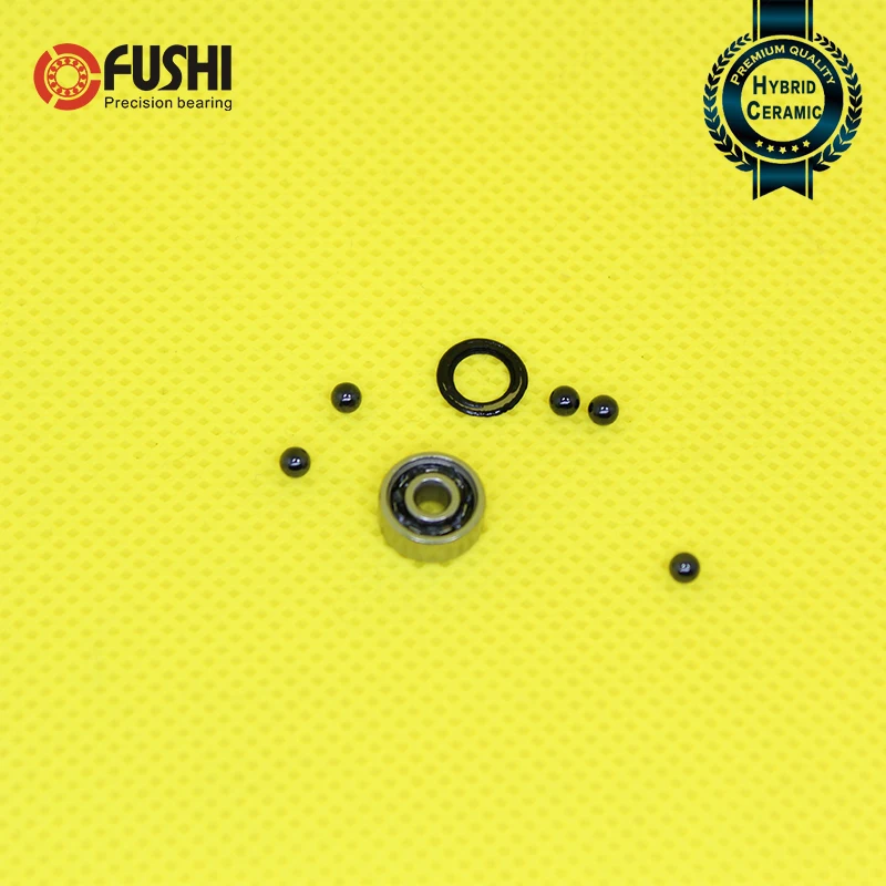 

623 Hybrid Ceramic Bearing 3*10*4 mm ABEC-1 ( 1 PC) Industry Motor Spindle 623HC Hybrids Si3N4 Ball Bearings 3NC 623RS