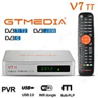 GTMEDIA V7 TT DVB-T2 DVB-S спутниковый ТВ приемник Цифровой Wi-Fi 1080P Full HD TV box supoort cccam для совместного использования сети VS K5