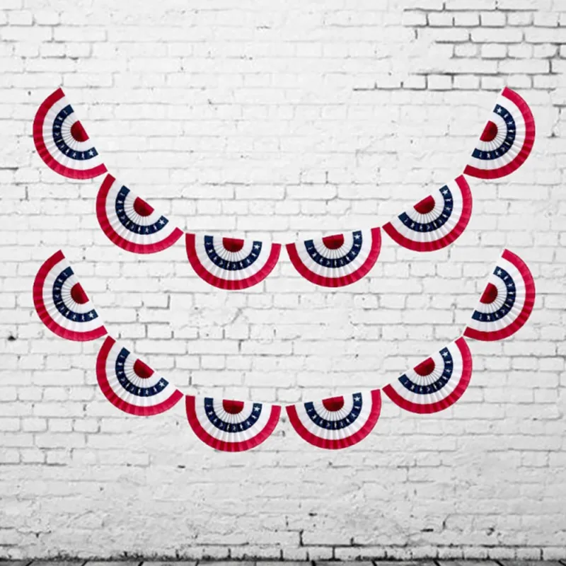 Американский флаг полукруглый американский США флажок баннер маленькие флаги