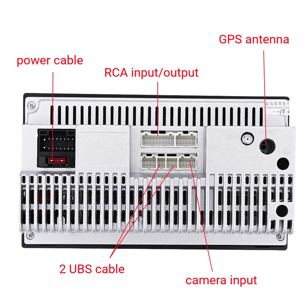 Автомагнитола IMARS 7 дюймов 2 Din MP5 плеер Android 8 0 GPS навигация Wi-Fi 2.5D 1024x600 экран bluetooth FM