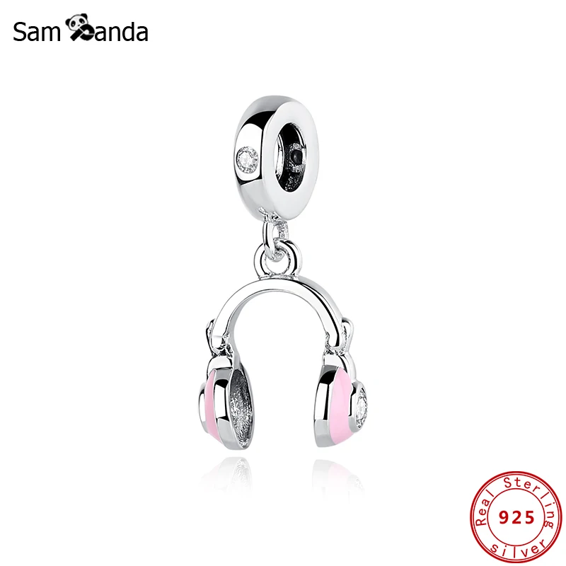 

100% Оригинальные CZ серебряные бусины 925 пробы HeadsetCharms для изготовления ювелирных изделий Древо жизни подходит для браслетов и ожерелий DIY, ин...
